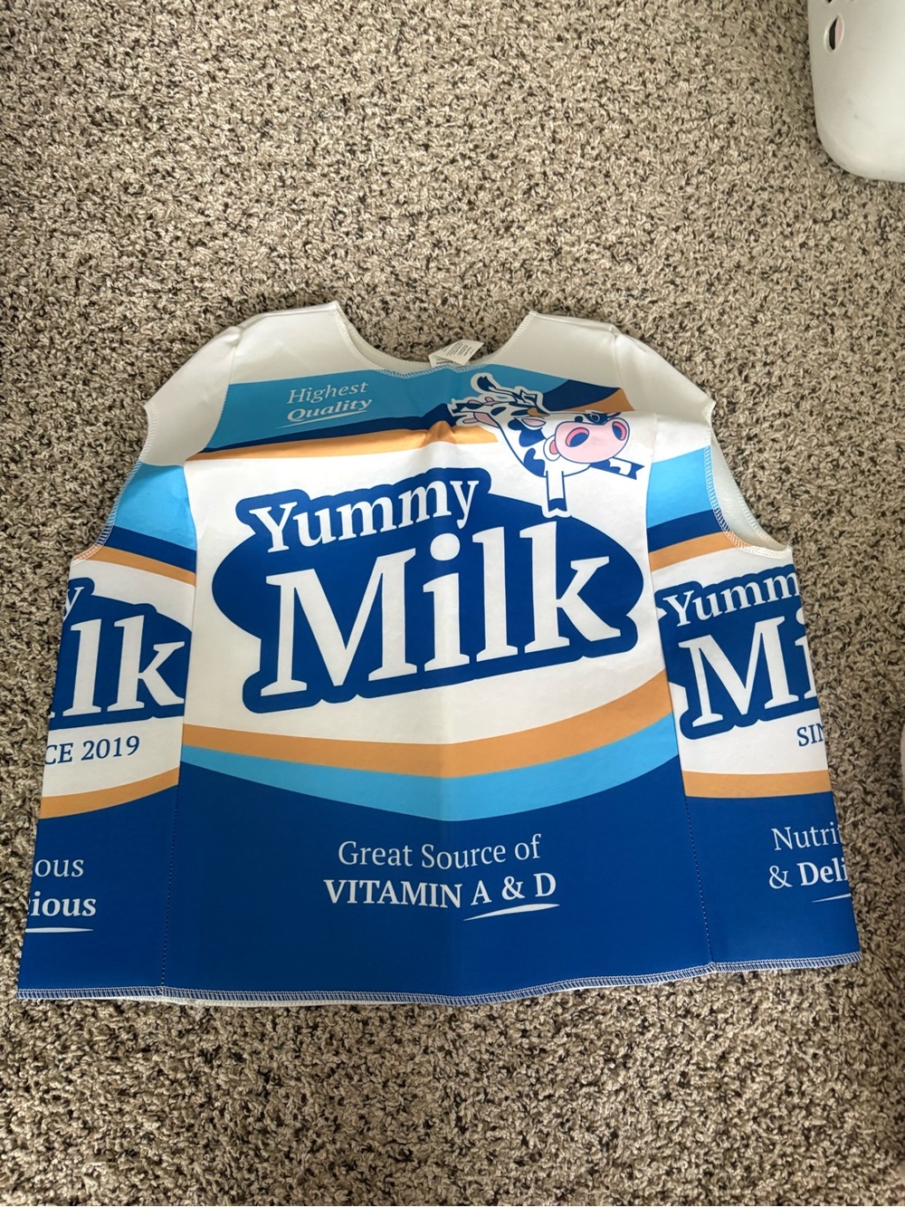 Yummy Milk Kids Costume